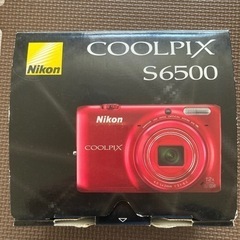 【ネット決済・配送可】COOLPIX  S6500  デジカメ　...
