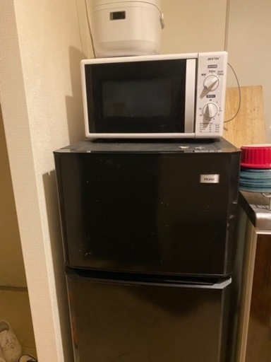 冷蔵庫、電子レンジ、炊飯器、洗濯機セット