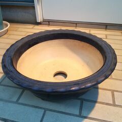 大きな鉢3 陶器製