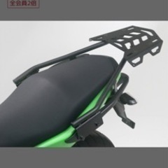 値下げ【新品未開封】ninja400R用 リアキャリアとパッド