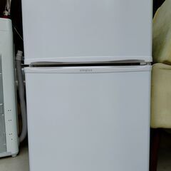 ★simplus 冷凍冷蔵庫　90L　2018年製　SP-90L...