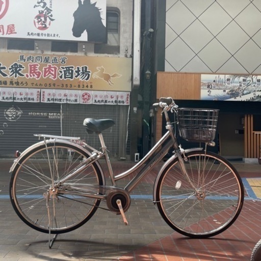 【希少❗️大特価❗️】 ブリヂストン アルベルト 27インチ ロイヤル 5段変速 カゴ新品 他にも中古自転車いっぱい出してます