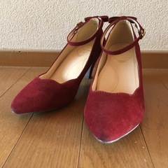 赤い靴（23センチ）