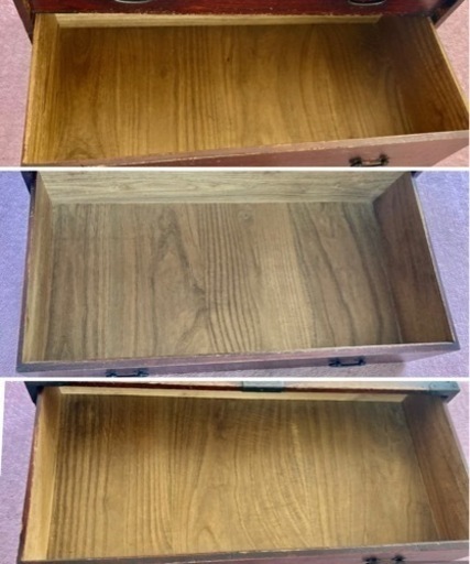 蔵出し品 【昭和レトロ】アンティーク 工芸箪笥 和ダンス 時代箪笥