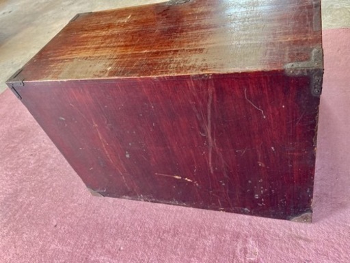 蔵出し品 【昭和レトロ】アンティーク 工芸箪笥 和ダンス 時代箪笥