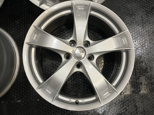 KOSEI AIRBERG 光生 エアベルグ 社外ホイール 18インチ 4本 7.5J5HPCD114.3+38 アルファード ハリアー RX等　(VHE424) KOSEI AIRBERG 光生 エアベルグ 社外ホイール 18インチ 4本 7.5