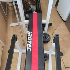 iROTEC　アイロテック　ベンチプレスセット　中古　リサイクルショップ宮崎屋佐土原店23.4.20K