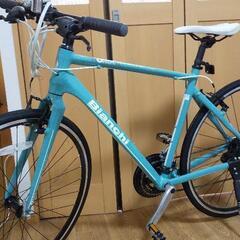 最終値下げ❗️美品 ロードバイク Bianchi ローマ グリーン系