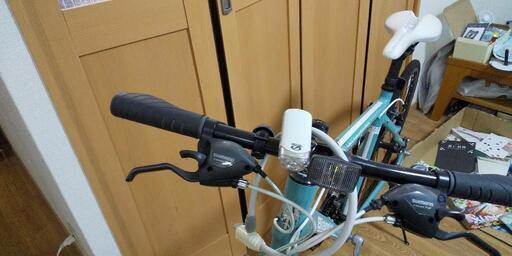 値下げ❗️美品 ロードバイク Bianchi ローマ グリーン系