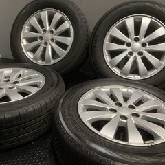 【YOKOHAMA RV-02 195/65R15】夏タイヤ【SUBARU インプレッサG4 純正ホイール 15インチ 6J5HPCD100+48】バリ溝　(VTL745)クレジットカード QRコード決済可能