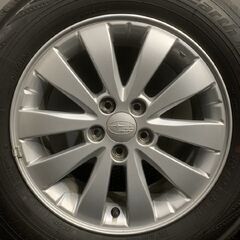 【YOKOHAMA RV-02 195/65R15】夏タイヤ【SUBARU インプレッサG4 純正ホイール 15インチ 6J5HPCD100+48】バリ溝　(VTL745)クレジットカード QRコード決済可能