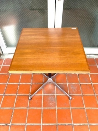 【値下げしました】テーブル greenich グリニッチ  カリモク60 スタンダード 2人 カフェテーブルNo2180