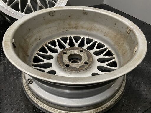 BBS RG034 社外ホイール 15インチ 6J4HPCD100+40 希少 当時物 軽自動車 コンパクトカー　(VHB377)クレジットカード QRコード決済可能