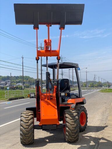 【H-0058】クボタ　R530　ローダー　ホイールローダー　タイヤショベル　アワーメーター531h　0.5ｍ3　全塗装済　4WD　建設機械