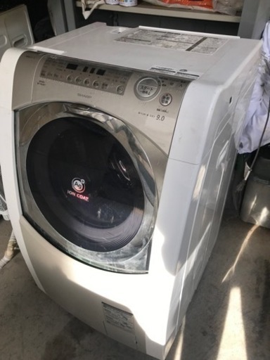 sharp ドラム式洗濯機 wash\u0026dry 9kg