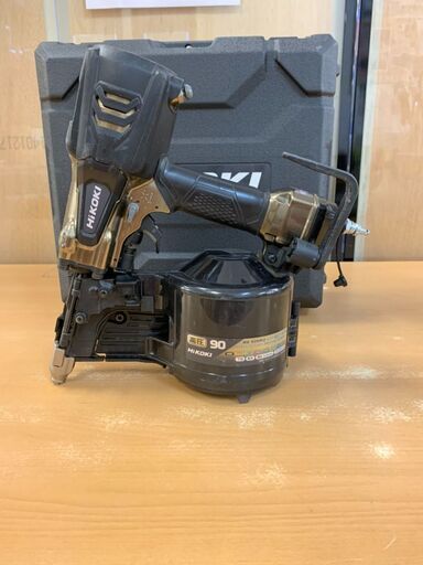 【モノマニア四日市】【引取限定】 HiKOKI ハイコーキ　 90mm 高圧ロール釘打機 NV90HR2