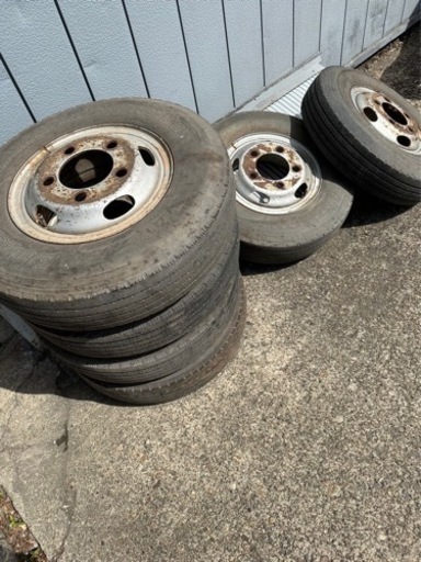 キャンター　２ｔ車　タイヤホイール6本セット