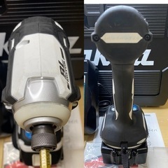 中古 マキタ　TD171 18V 充電式インパクトドライバ　白　セット