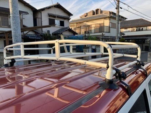 SUZUKI ラパン用キャリア 美品 スズキ ラパンのルーフボックス 