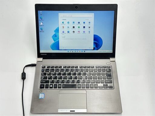 送料無料 保証付 高速SSD 13.3型 軽量 薄型 ノートパソコン 東芝 R63/F 中古良品 第6世代 Core i5 8GB 無線 Bluetooth Windows11 Office