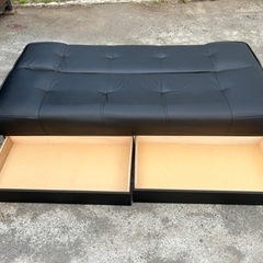 【ニトリソファベッド】収納つき！✾大きめです✾