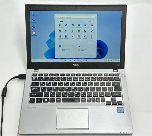 送料無料 保証付 高速SSD 12.5型 ノートパソコン NEC VK23TBZFU 動作
