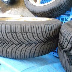 ミシュランのオールシーズンタイヤ CROSS CLIMATE 215/45R17 夏冬兼用 2019年製 4本セット