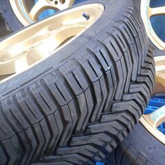 ミシュランのオールシーズンタイヤ CROSS CLIMATE 215/45R17 夏冬兼用 2019年製 4本セット