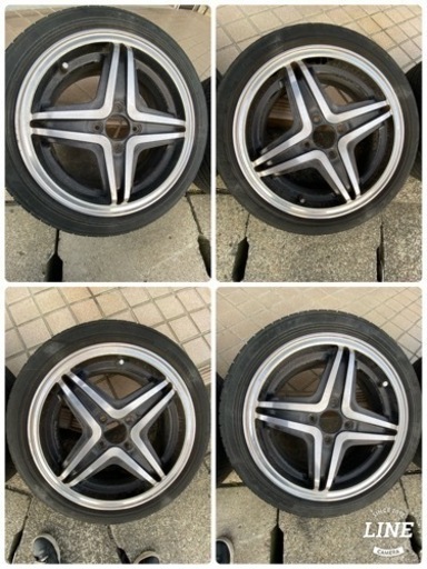 5.5j ホイール　オフセット40