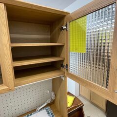 ジモティ来店特価!!! レンジボード ユーアイ 木目調 J-0445