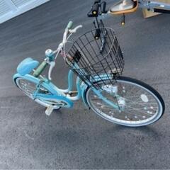 さらに×3最終値下げ 子供用自転車　ブルー　1000円