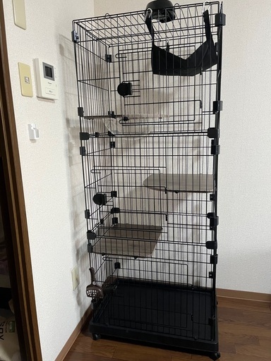 猫 3段 ペット ケージ ゲージ