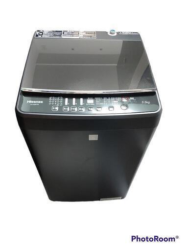 ハイセンス　全自動電気洗濯機　HW-G55E7KK型