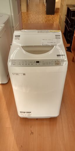 ★ジモティ割あり★ SHARP 乾燥機付き洗濯機 5.5kg/3.5kg 18年製 動作確認／クリーニング済み YJ027