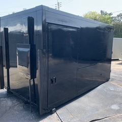 No.760 保冷バン 2ｔ 車  アルミ 箱 バイク 倉庫 トラック コンテナ 米 保管庫 物置 DIY