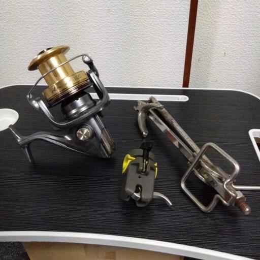 シマノ打ち込み竿 リール ピトン ロッドキーパー セット