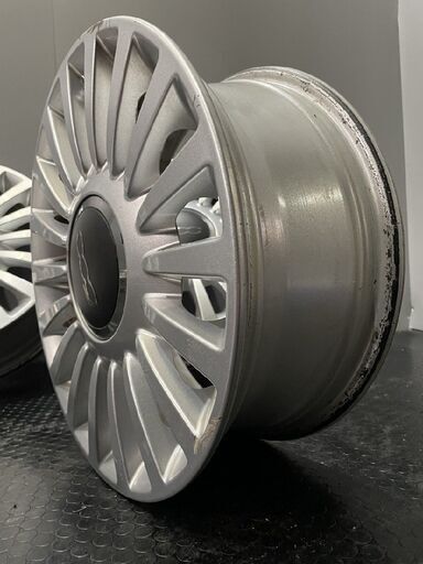■専用出品■FIAT500 フィアット純正ホイール+タイヤ　4本セット15インチ FIAT500用 純正 アルミホイール 6.0J-15 +35 4H-98 4本』【1998-67619