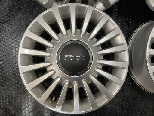 FIAT 500 フィアット 純正ホイール 15インチ 4本 6J4HPCD98+35