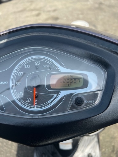 スズキ アドレスV125S 実走行20597km オイル交換済み 通勤等に