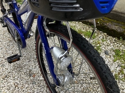 449、ジュニアマウンテンバイク24インチブルー