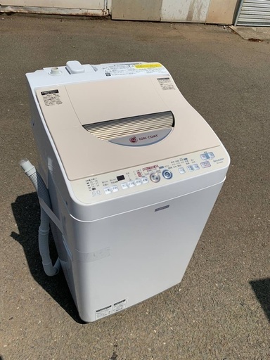♦️EJ1928番SHARP電気洗濯乾燥機 【2015年製】