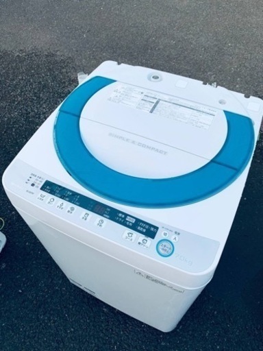 ET1962番⭐️ 7.0kg⭐️ SHARP電気洗濯機⭐️