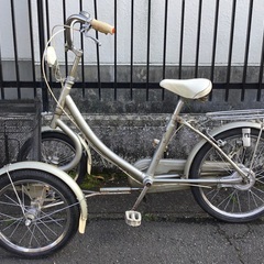 ＜整備済＞ツノダ・前二輪・三輪自転車・レトロ当時物