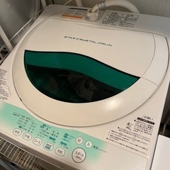 TOSHIBAの洗濯機5kg ※決まりました。