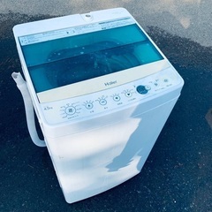 ♦️EJ1949番Haier全自動電気洗濯機 【2018年製】
