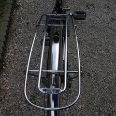 （再値下げ）丸石サイクル ケープ シティ 27インチ 内装3段変速 黒系メタリック 通学自転車 maruishi