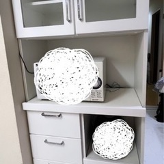 食器棚 白 ホワイト キッチンボード