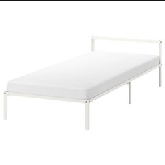 IKEA シングルベッド　マットレス、掛け布団セット