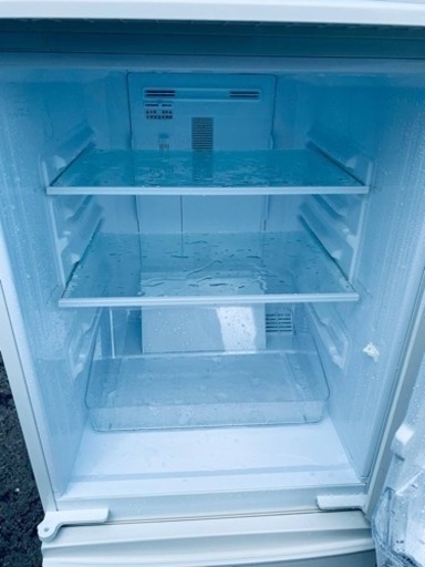 ✨2017年製✨1861番 SHARP✨冷凍冷蔵庫✨SJ-D14C-W‼️
