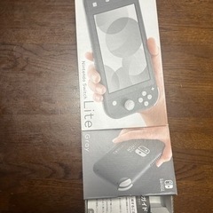 Switch lite グレー ケース、カバーセット